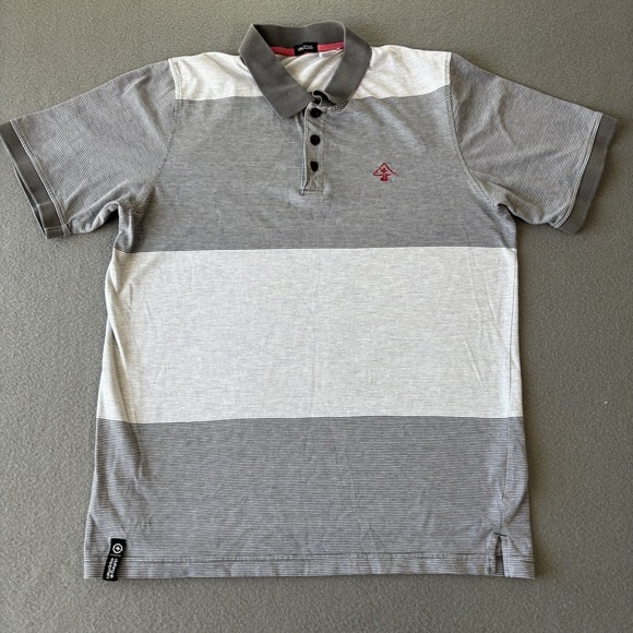 Lrg Other - LRG Clothing Equipment Mens Polo Size M VTG Y2K Skate‎ Colorblock Striped 2000s